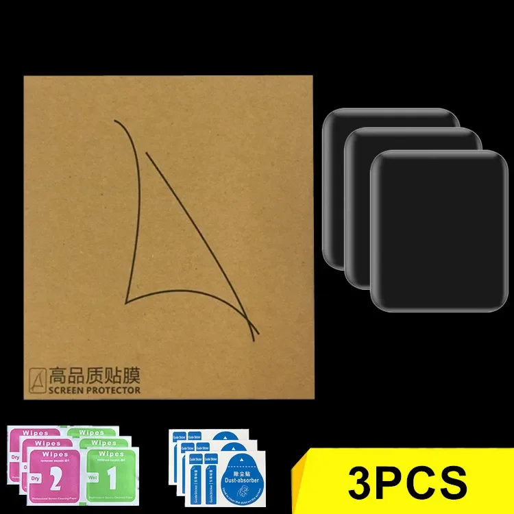 1-5 قطعة حامي الشاشة هيدروجيل فيلم ل أبل ساعة 7 6...