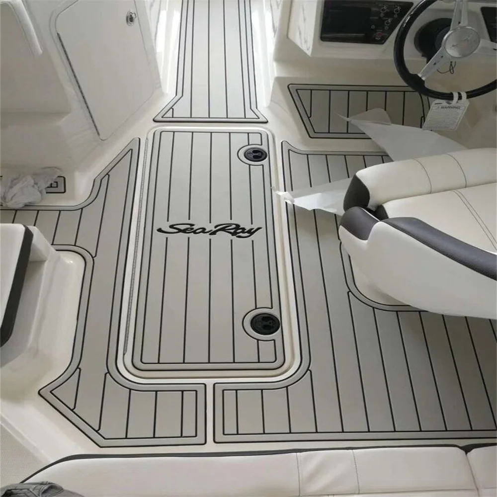 

2016 Searay 19 SPX -190 Cockpit swimming platform Pads 1/4" 6mm EVA Teak SeaDek MarineMat Gatorstep Style Self Adhesive