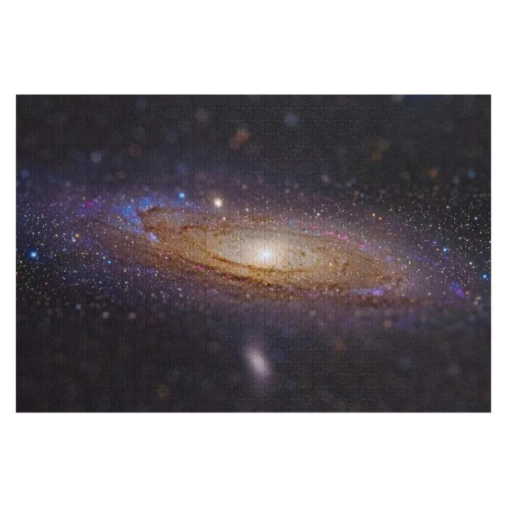 

Andromeda Galaxy - HD астрономический/Наклонный переключатель головоломка Woodens для взрослых персонализированное имя для детей головоломка