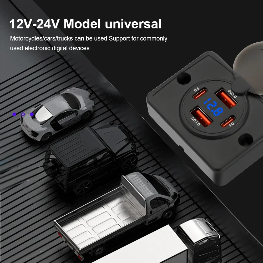 Multi-Port USB Wall Charger with Quick Charge Technology
