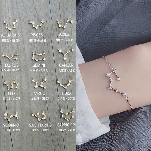 Fashionable 925 Sterling Silver 12 Zodiac Heart Blue Cubic Zirconia Women′  S Bracelet Jewelry - China Jewelry and Fashion Jewellery price |  Made-in-China.com