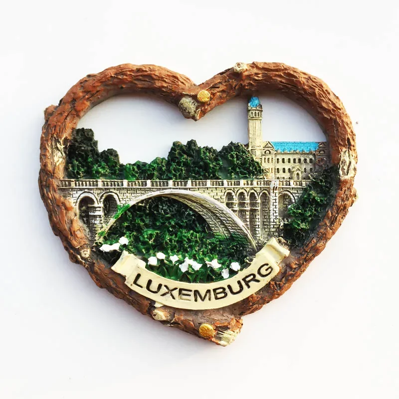 

Luxembourg Tourism Souvenirs Fridge Magets Luxembourg Travelling Fridge Stickers Home Decor Wedding Gifts