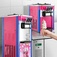 Commercial Ice Cream Machine Automatic  Electric Soft Ice Cream Maker Maquina Para Helado Sorvete 1
