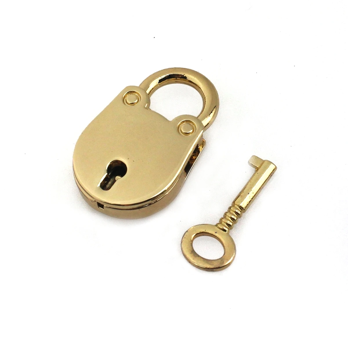 1Pcs Cat Shape Metal Mini Padlock Small Luggage Box Key Lock with Key Bag  Suitcase Decor