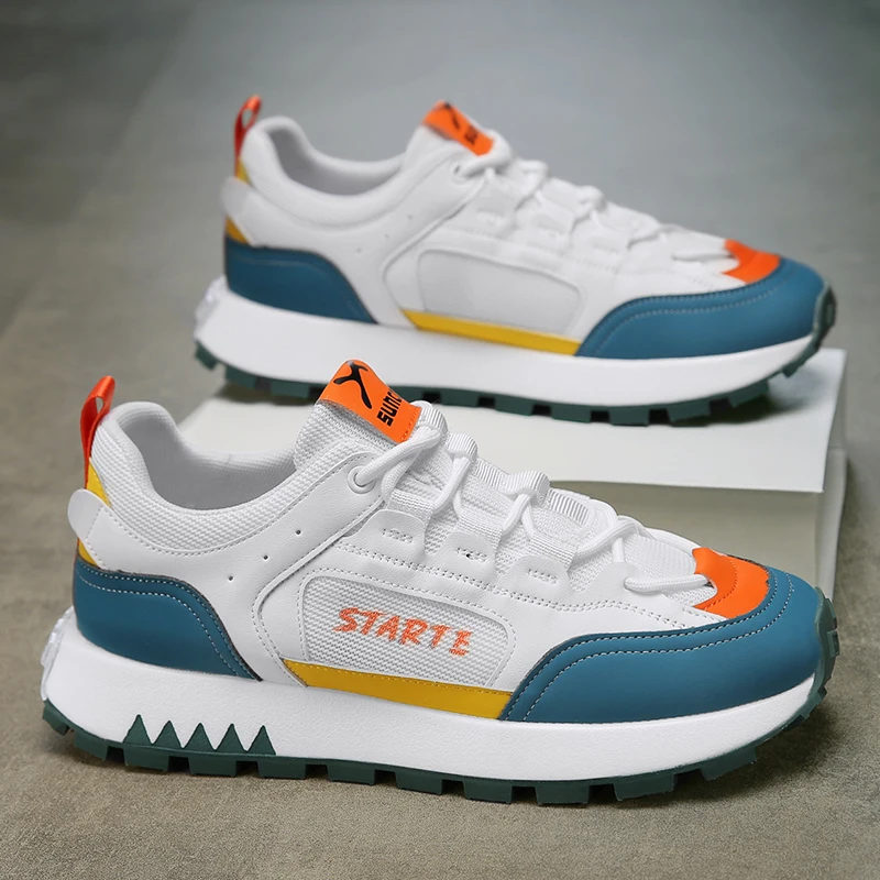 

Дышащая повседневная обувь, всесезонные модные кроссовки, Нескользящие кроссовки для бега, модная удобная мужская обувь