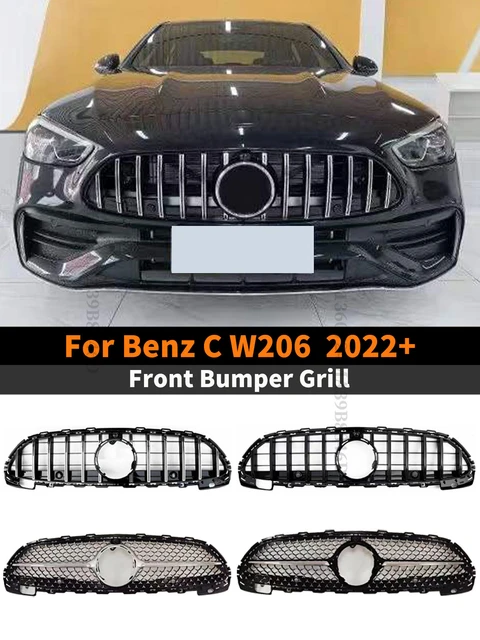 Depanet-Netz verkleidung für Mercedes W206 Front lippe C Außen zubehör -  AliExpress