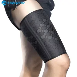 1Pcs Thigh Compression Sleeves - Hamstring Compression Sleeves for Quad and Groin Pain Relief - Thigh Brace & Wrap,for Running