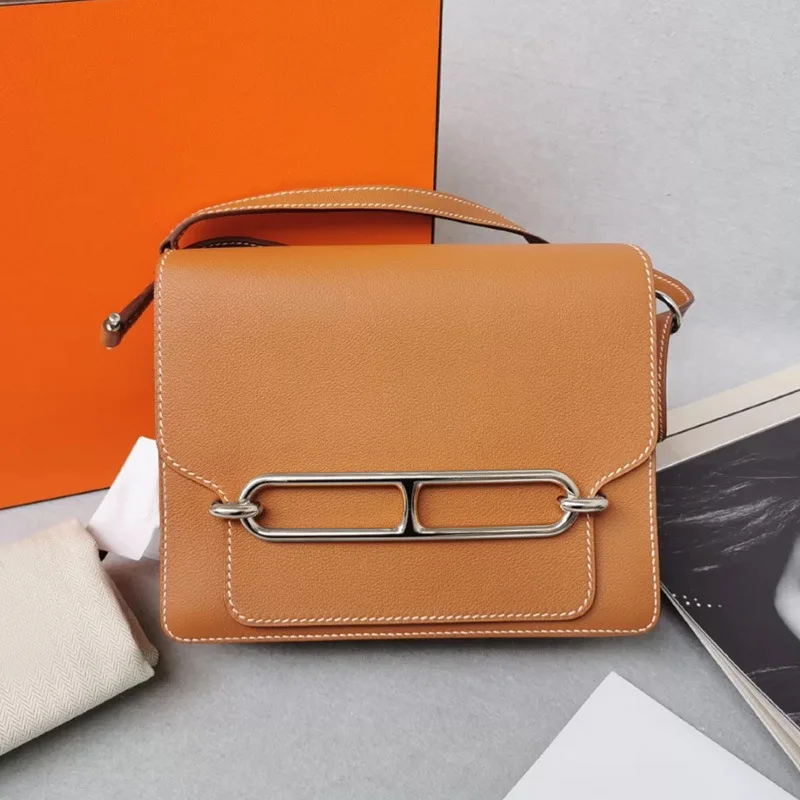 

Korean style pig nose bag tofu bag stewardess bag cowhide ladies bag small bag one shoulder cross-body small square bag