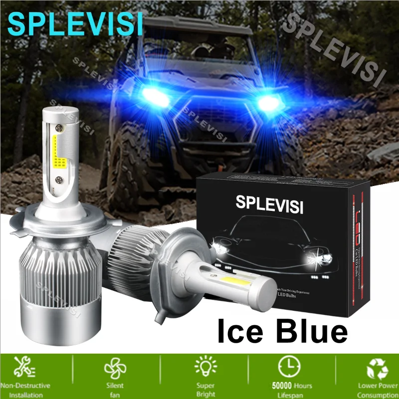 

H4/9003 90W COB Bulb For Polaris Sportsman 400 1993 1994 1995 1996 For Polaris SuperSport 1994 1995 1996 1997 1998 LED Headlight