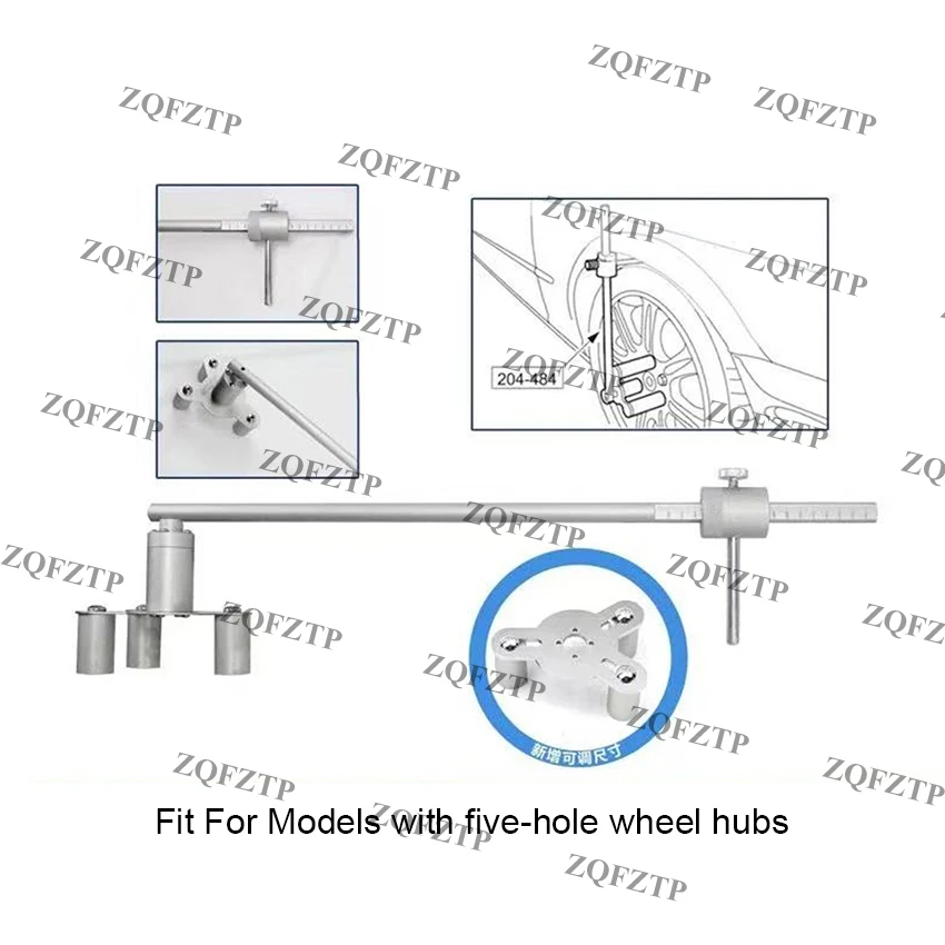 랜드로버 레인지로버 재규어 KT-4130에 적합한 차량 섀시 높이 측정 도구