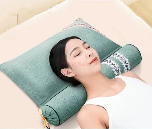 Wormwood combination pillow Pure moxa cervical vertebra pillow treatment of cervical vertebra physiological curvature