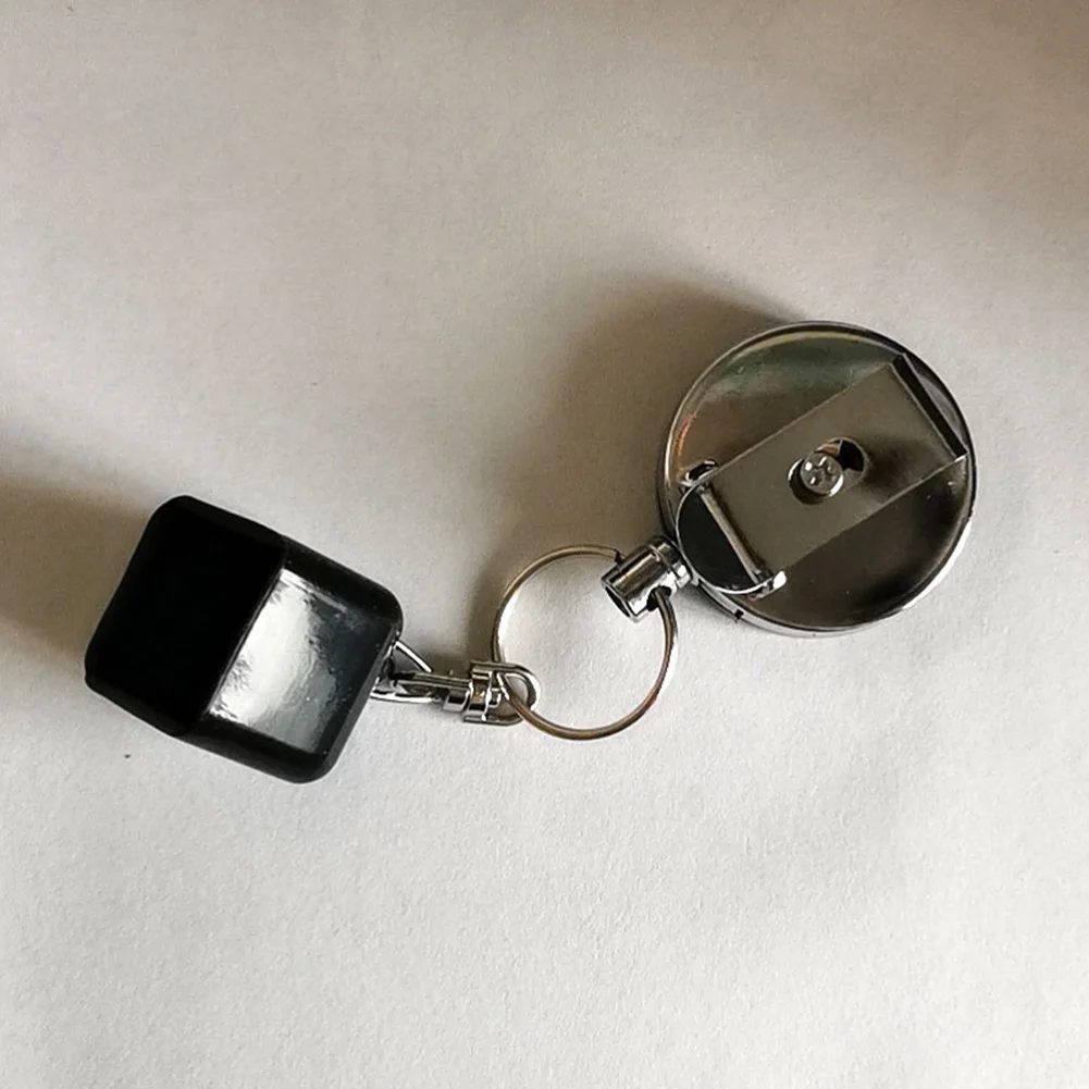 Billiard Telescoping Chalk Holder Snooker Pool Cue Chalk Holder Keychain Tool Drawing Belt Clip Telescopic Billiard Clamp