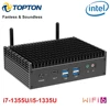 13th Gen i7 1355U i5 1335U Fanless Intel Gamer Mini PC 2*2.5G LAN PCIE4.0 DDR4 Tunderbolt 4 eGPU Desktop PC Mini Computer WiFi6 3