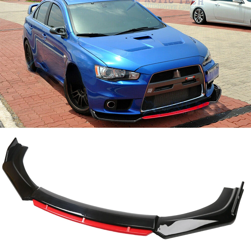 プボディキ Front Body Kit Bumper 0815 Mitsubishi Evolution VRS Duraflex
