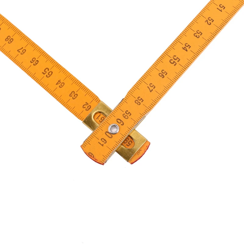 3X Portable Carpenter Wooden Folding Ruler 100Cm/39Inch - AliExpress