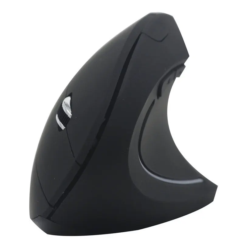 Ratón Óptico Vertical Inalámbrico de 2.4GHz, Diseño Ergonómico, 800/1200/1600 DPI, 6 Botones, Ratón Portátil para PC, Laptop, Escritorio