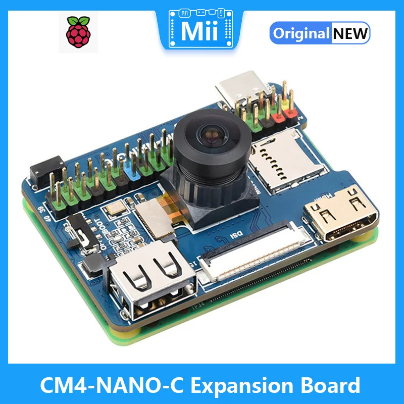 CM4-NANO-C   40PIN GPIO CM4 Ȯ , º 800W IMX219-D160 ī޶ ǻ  ÷