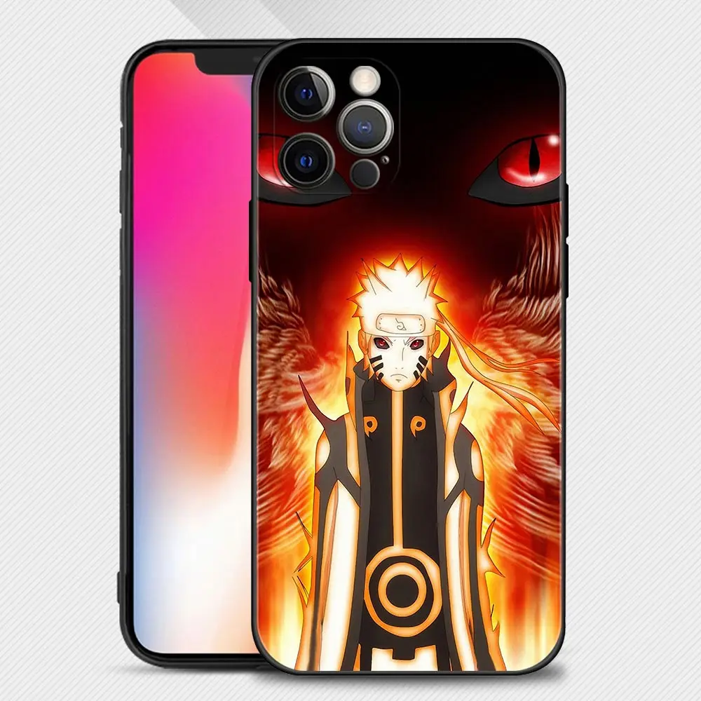 Phone Case For Apple iPhone 13 12 11 Pro Max 13 12 Mini XS Max XR X 7 8 6 6S Plus 5 5S SE 2020 Shell Anime Naruto Uzumaki iphone 12 pro max cover