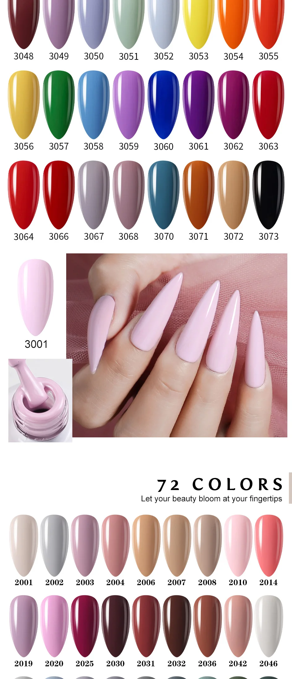 Arte Clavo 15ml Fashion Gel Nail Polish Hema TPO Free Red Colors Glitter Semi Permanent Soak Off UV LED Ultra Diamond Varnish