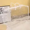 Practical PVC Quilt Storage Bag Transparent Reusable Bed Sheet Organiser Pouch Dustproof Tote Bag for Pillow Blanket 4
