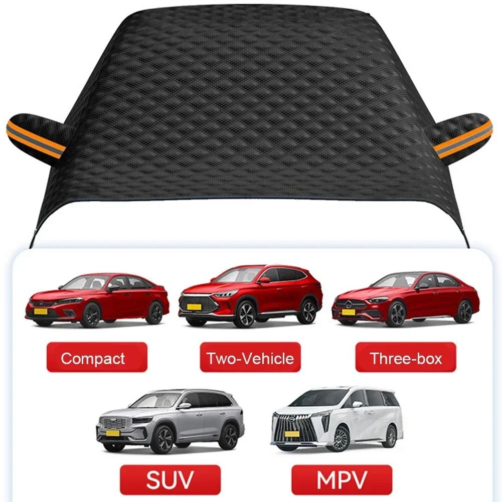 Car Cover Winter Magnetic Suction Universal Style Car Snow Cover Anti-Frost Anti-Freeze Front Windshield Car Window Snow Cover
