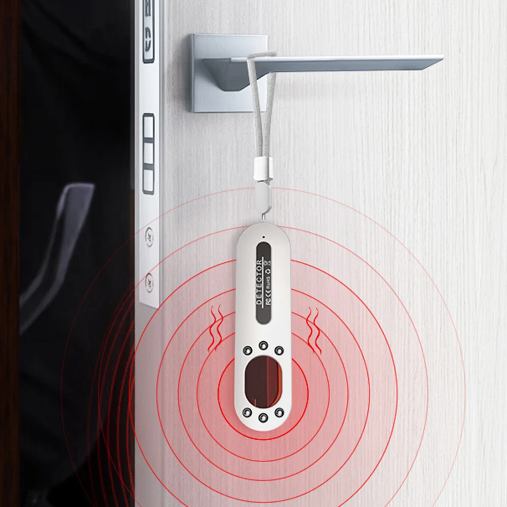 Professional Anti Candid Camera Detector Wireless Signal Sweeper for Privacy Protection in Hotels Office and Travel