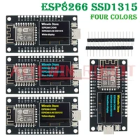 NodeMCU ESP8266 Development Board SSD1315 0.96 inch OLED Display CH340G ESP-12F WiFi Module TYPE-C USB  For Arduino/Micropython