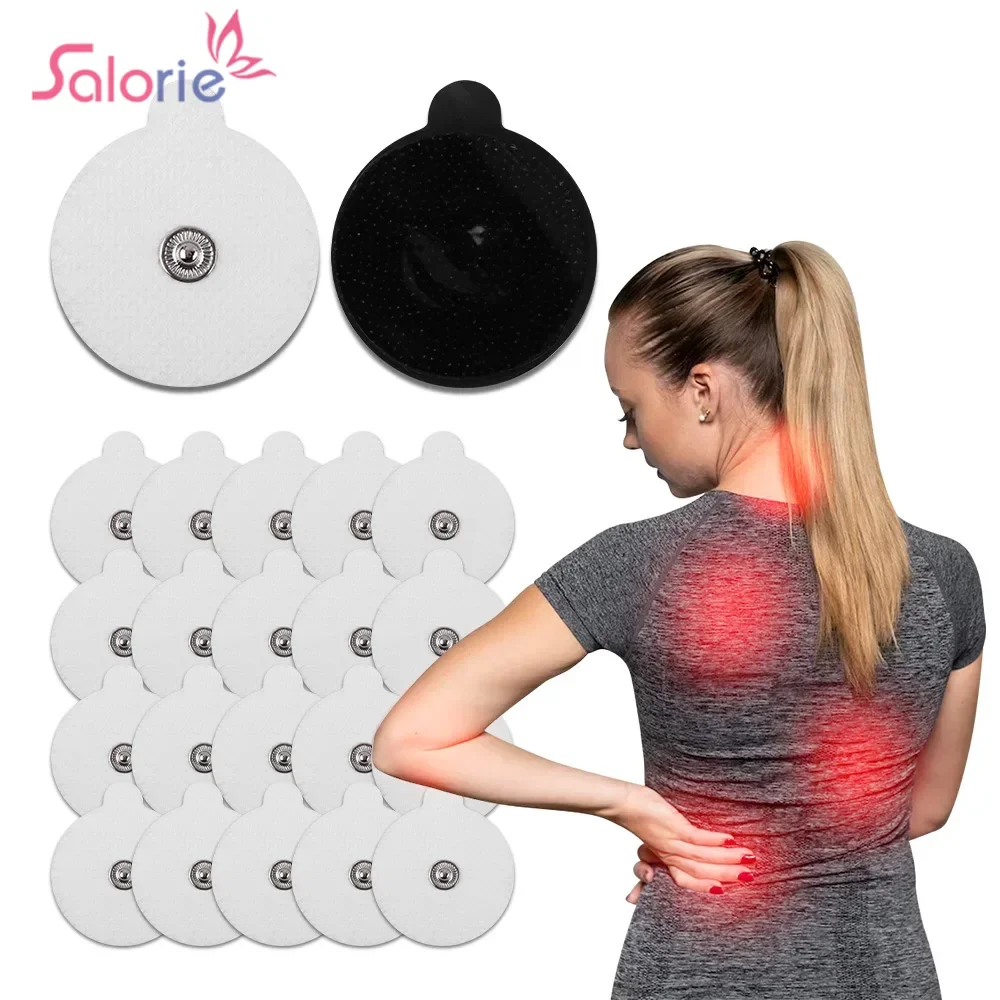 Tens Electrode Pads Gel Apparatus Adhesive Electric EMS Muscle Stimulation Machine Massager Relaxation Tools 10/20/30 Pad