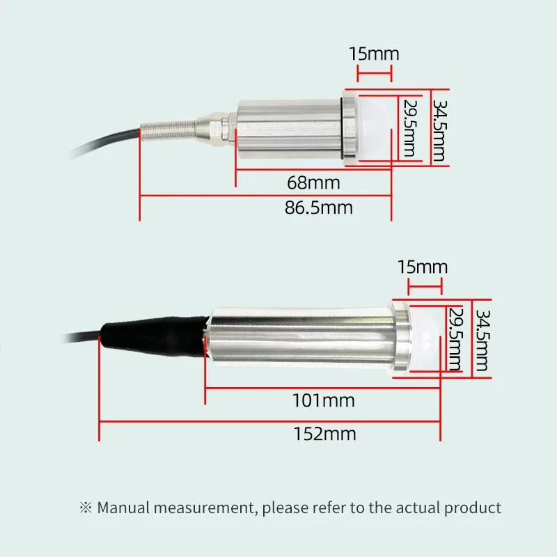 SONBEST XM7660 throw-in water illumination sensor RS485 water intensity emitter of industrial illuminance meter