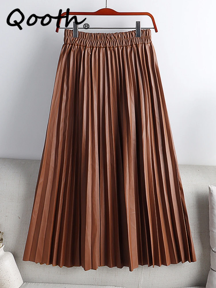 Jupe Plissée Femme Demi-goutte - Taille élastique 8 à 20 - 100% Polyester Léger - Toutes Saisons