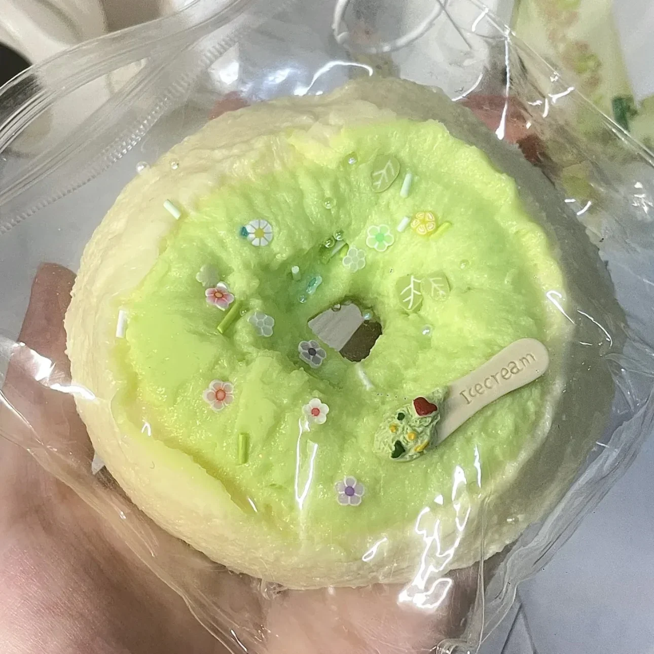 

Таба мягкая Дыня пончик силиконовая ручная работа Освежающая Дыня Хлеб Торт Хлебобулочные сжимаемые снятие стресса Расслабляющая игрушка подарок