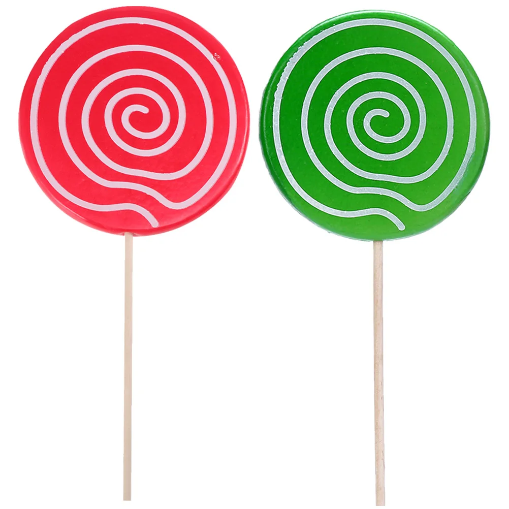 

2/3pcs Simulated Lollipop Prop Fake Lollipop Model Large Candy Ornament Wedding Festival Party Decoration