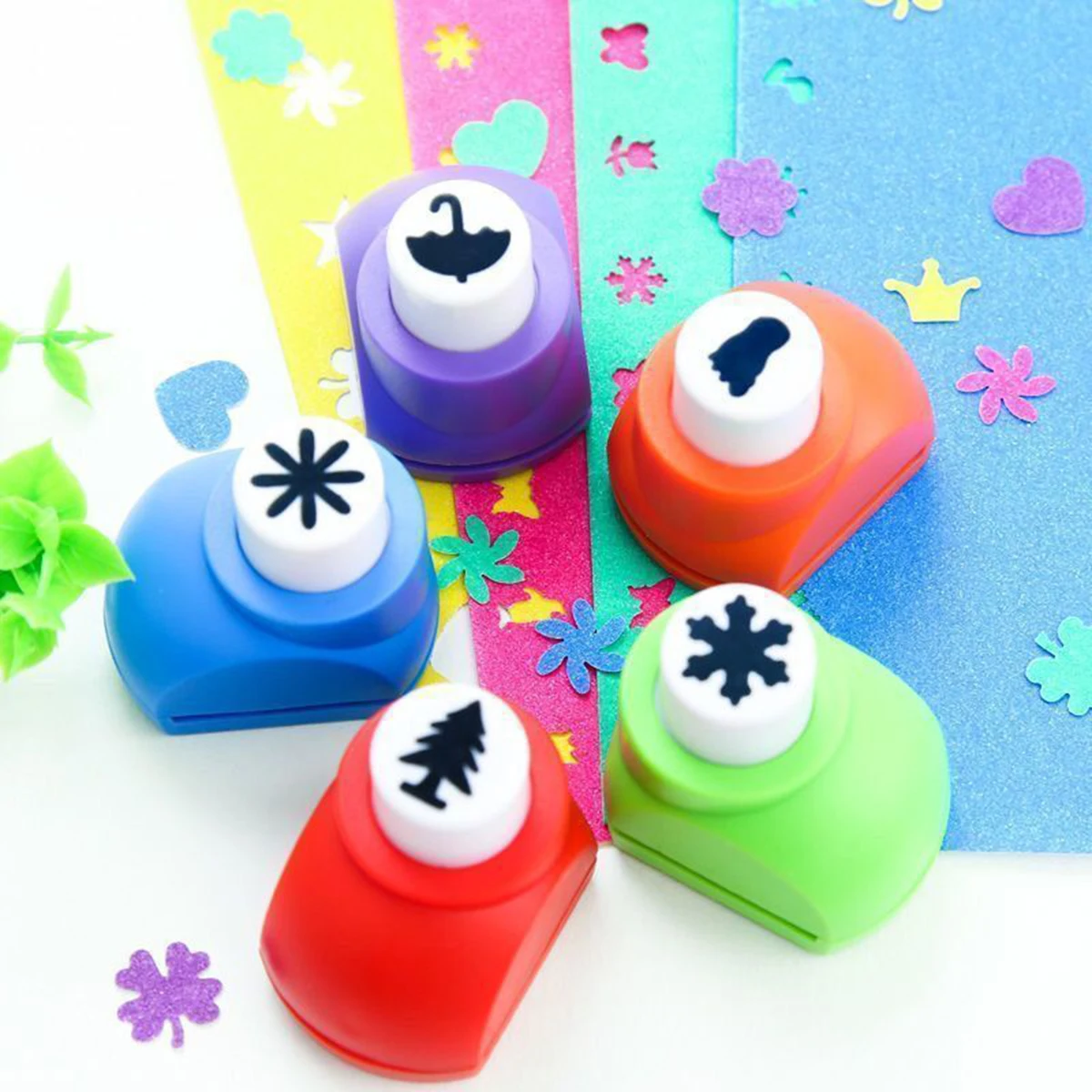 Paper Punch Hole Punching Tools Paper Craft Punch Embossing Maker 1pcs Embossing And Punching Sets Creative Portable Paper Cuttings And Embossing Tools Used For DIY Scrapbooks