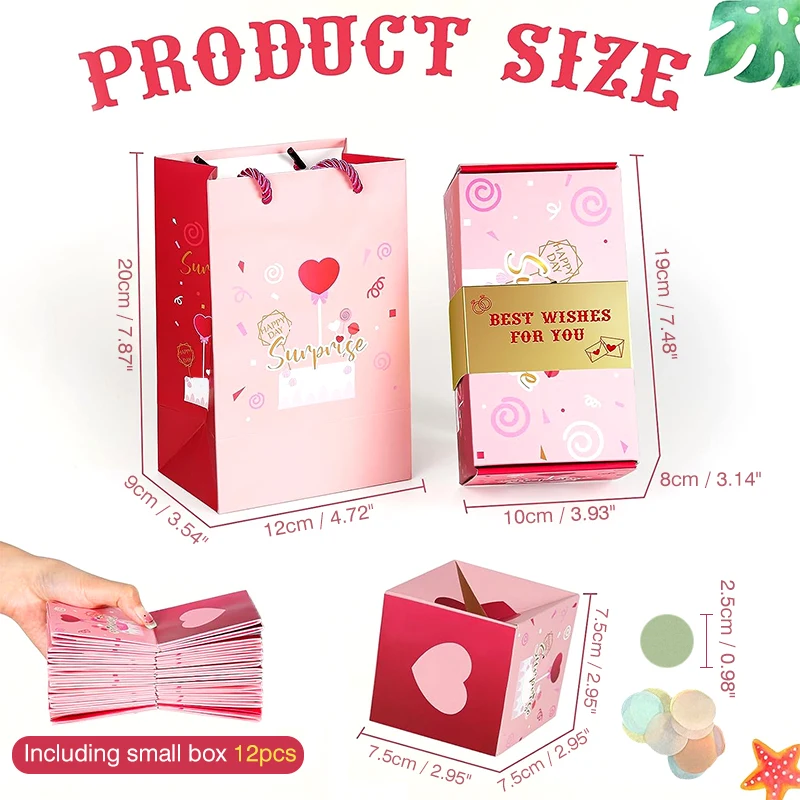 Scatola esplosiva a sorpresa. Idea regalo Pasqua, compleanno, anniv... | su MissHobby