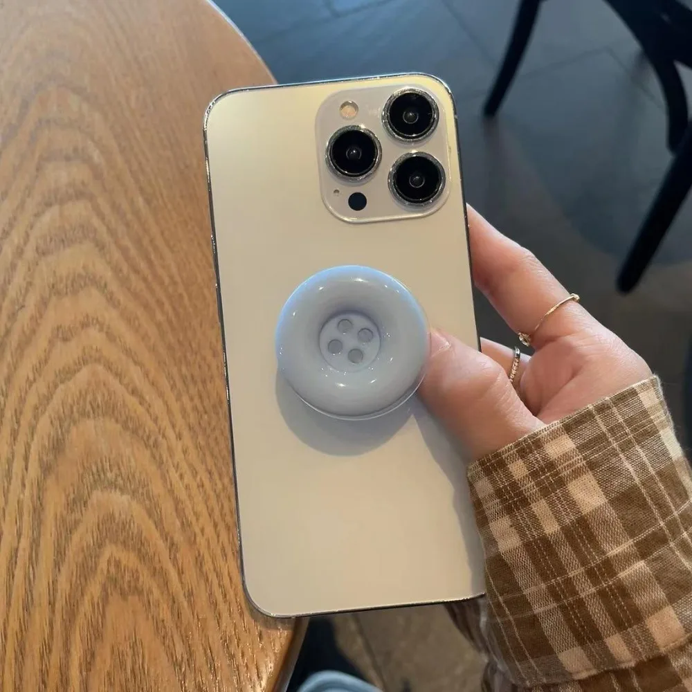 Mode 3D Simulierte Taste Telefon Ständer Telefon Griff Nette Selbstklebende Einziehbare Telefon Ständer Selbstklebende Süßigkeiten Tasten Telefon Griff – Detail 1