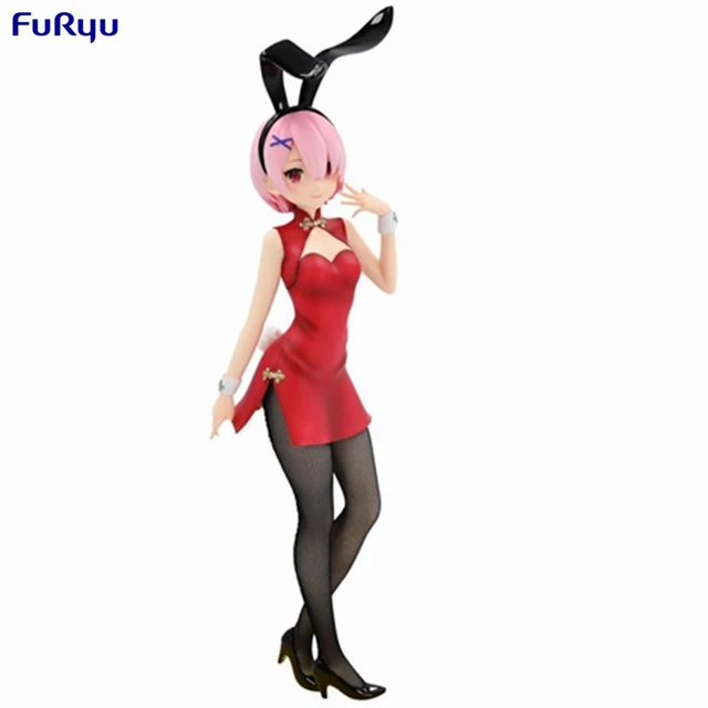 Original Furyu Ram Anime Figures Re:life In A Different World From Zero  Bicute Bunnies Girls Action Figurine 30cm Model Juguetes - Action Figures -  AliExpress