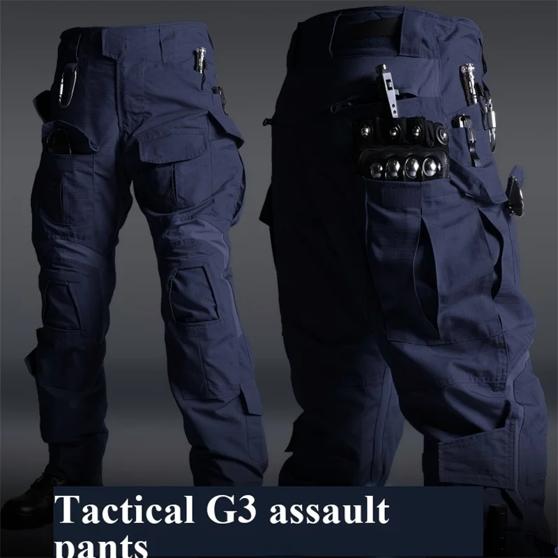봄가을 G3 프로그 팬츠 울프 브라운 트레이닝 워크웨어 훈련용 기능성 전술 사이클링 충전 팬츠 내마모성