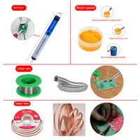 Temperature Electric Soldering Iron Kit 110V 220V 80W LCD Solder Welding Tools With Multimeter Welding Tool Kit - Image 6