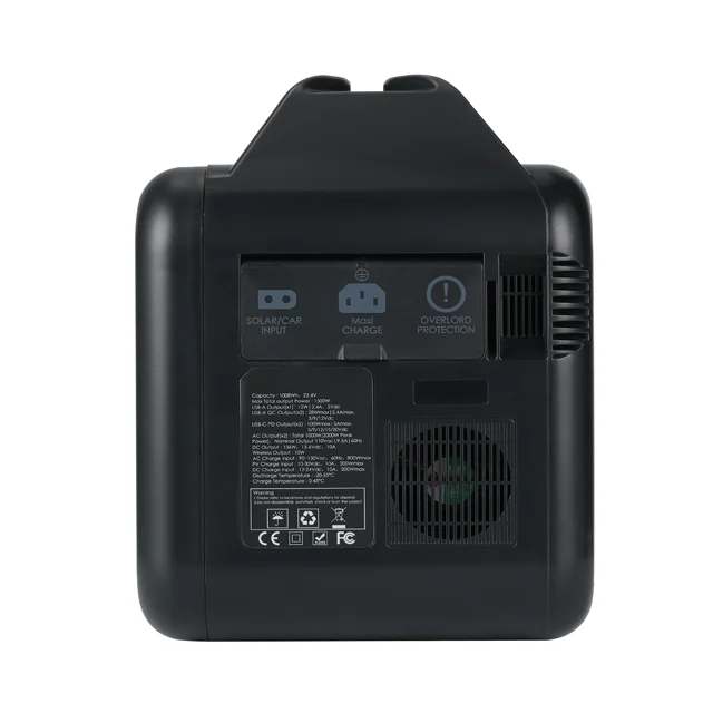 슈퍼 충전 야외 태양 에너지 저장 보조베터리 800W 1000W 2000W 3000W LiFePo4 배터리 220V 휴대용 전원 역