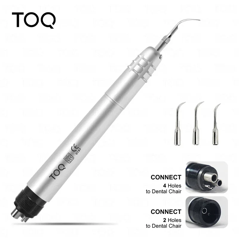 Escalador de aire ultrasónico Dental con 3 puntas, herramienta de limpieza para eliminar cálculo Dental, pieza de mano, limpiador para blanquear los dientes, laboratorio de dentista