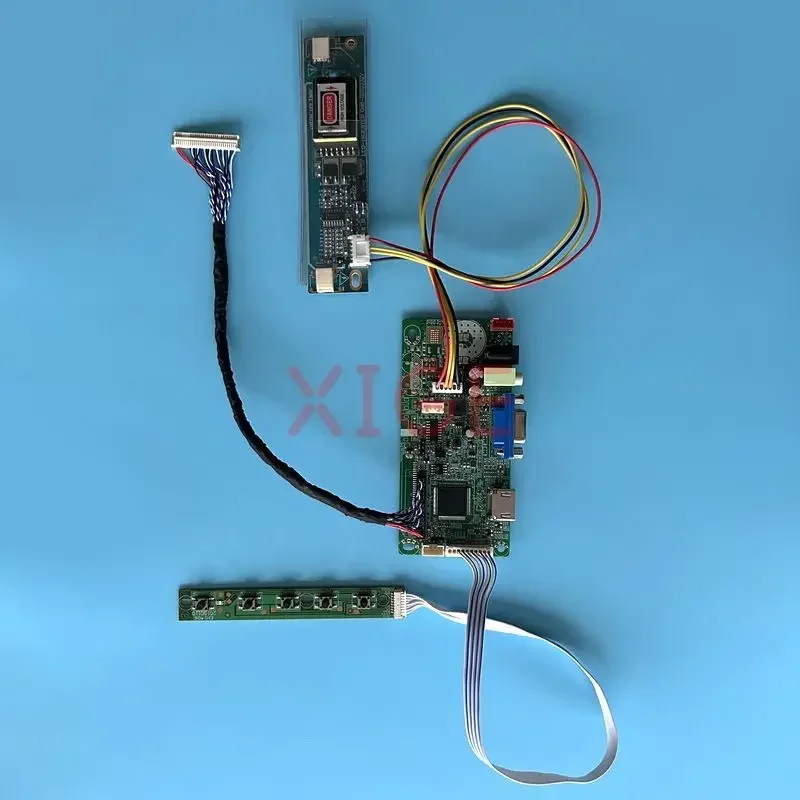 

Плата драйвера контроллера ЖК-экрана для телефона HSD170MGW1, 30-контактный LVDS HDMI-совместимый Комплект тестирования 1440*900, сделай сам 2CCFL VGA монитор
