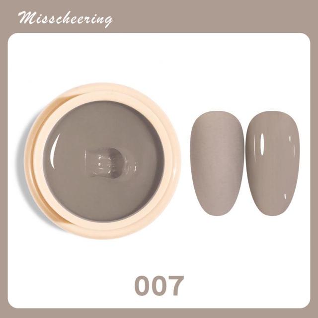 Solid UV Gel Nail Polish Solid Cream Gel Nail Polish Nail Art Semi-permanent Varnish UV Gel Nail Polish For ManicureTSLM1