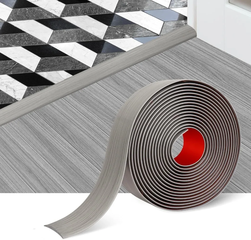 Self-adhesive Floor Cover Strips Carpet Edge Trim Strip Floor Transition Door Threshold Gaps Door Bottom Sealing Strip 1pc 1m/3m