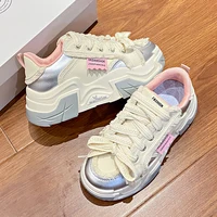 Women's Chunky Platform Sneakers Breathable Comfort Casual Walking Shoes For Lady 1