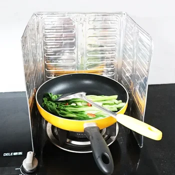 Kitchen Cleaning Tools Stove Oil-Proof Splash Guard Board Article for The Kitchen Removable Cooking Frying Oil Gas Kitchenware 1
