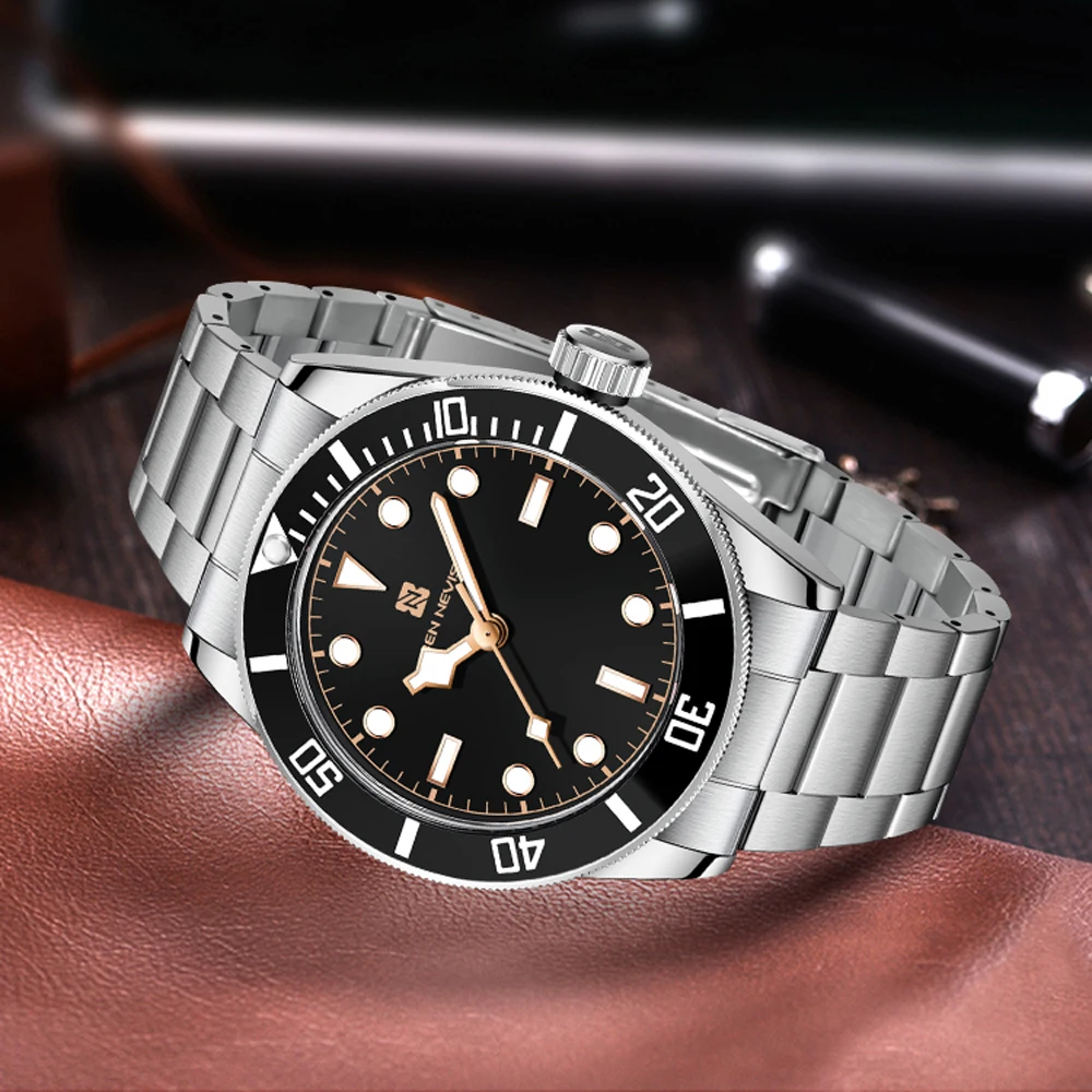 Full Steel Homem Relógio Top Marca de Luxo à Prova d Água Relógios Esportes Masculino Relógio Luminoso Relógio de Pulso dos Homens Relógio Masculino