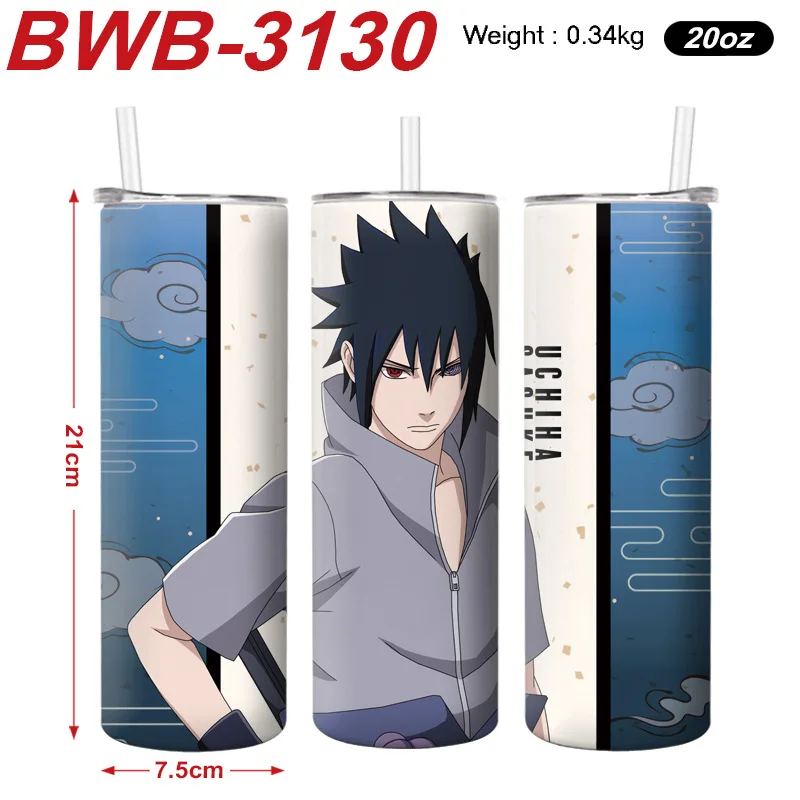 

Naruto Cartoon Anime Series Stainless Steel Thermos Cup Two-dimensional Cartoon Student Water Bottle Portable Drinking Cup