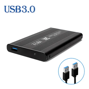 UTHAI-G18 USB3.0/USB2.0 HDD 인클로저 모바일 케이스, 2.5 인치 SATA3 외장 캐디 USB2.0 HDD 하드 드라이브 박스