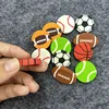 35Pcs Students Stationary Novelty Pencil Rubber Eraser For Children Kids Cartoon Football Basketball Mini Eraser School Erasers 5