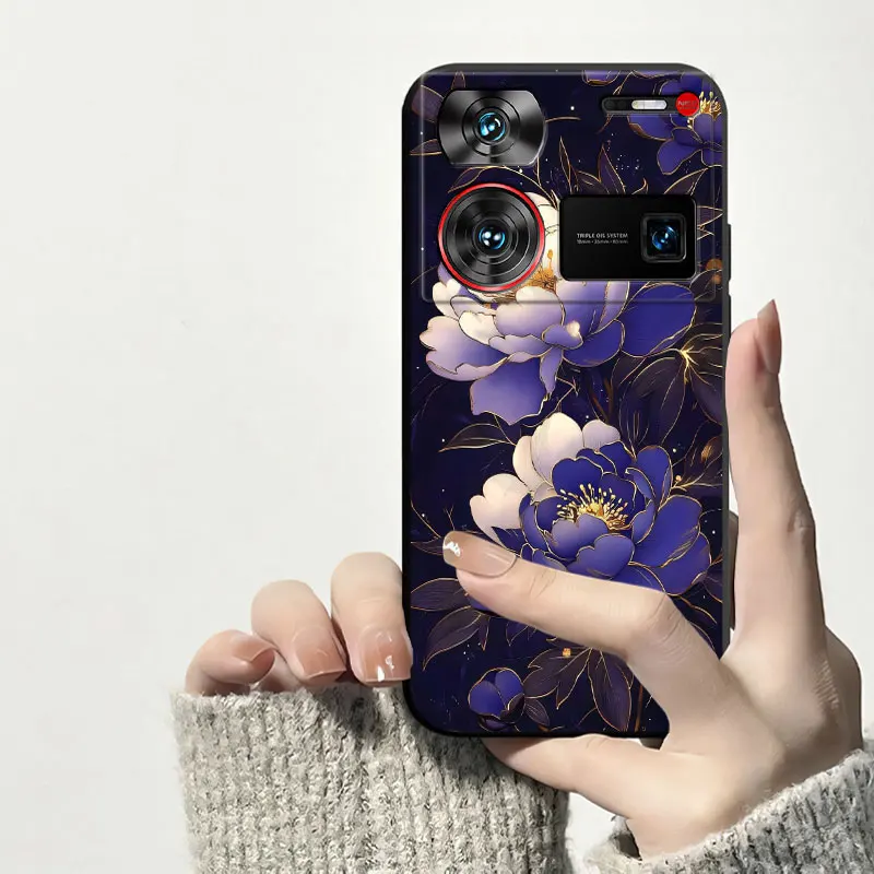 Shockproof Soft Silicone TPU Phone Case with Cat and Dog Design - Back Cover s